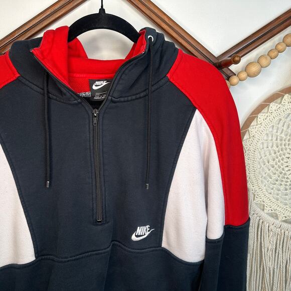 Nike Reissue Colorblock Retro Hoodie - Picture 2 of 4